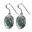 AQUARIUS, Ohrringe, Silber 925 - blauer Chalzedon