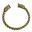 BURG, Wikinger-Armband, Messing