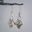 KIRA, silver earrings, citrine