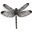 Metal Dragonfly, Wall Decoration