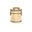 Linden honey barrel 2 l - natural container for safe storage of honey