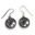 ANTICA ROMA, sterling silver earrings with a gem