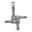 Brigid’s Cross Silver Pendant, Sterling Silver 925