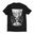 Truth prevails - Hussite men's t-shirt, black and white