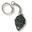 Bizon - Tatanka key ring, zinc antique silver