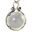 GOTLAND BALL PENDANT, crystal and sterling silver