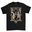 DUEL - medieval Rabbit and Knight, t-shirt, black