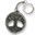 CELTIC OAK sacred tree of life, zinc, keychain