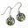 BELTINE, Silberohrringe, Peridot, Ag 925/1000