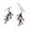 Preiselbeeren, Ohrringe, Silber 925
