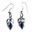 COLLEEN, earrings, lapis lazuli, silver