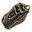 Pendant Tyrannosaurus rex, old brass