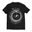 UROBOROS, schwarz-weißes Herren-T-Shirt