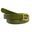 QUERCUS, Ceinture en cuir avec feuilles de chêne, vert olive