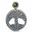 CHÊNE CELTIQUE Arbre de vie sacré Pendentif argent et MOLDAVITE