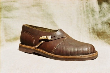 VIKING LEATHER SHOES - HEDEBY viking, slavic boots footwear, Shoes ...