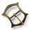 Belt buckle Boromir, old brass