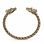 FIANNA, keltischer Hirsch, Bronze-Armband