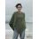 Aran Super Douce Laine Mérinos Poncho Vert Irlande