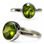RIVA, silver ring, peridot Ag 925/1000