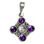 PRAGA, mittelalterlicher Anhänger, Amethyst und Mondstein, Silber 925/1000