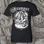 KRAMPUS Damen-T-Shirt in schwarz