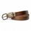 ROYAUME DE TCHEQUE, ceinture en cuir, marron, collection Patriot