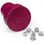 Cup and dice set 6x, SPQR red