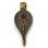 ROMAN PENDANT, II. Century, bronze Garnet