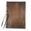 ORNARIS, leather art nouveau notebook, lined, brown
