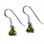 TRIANGULAR, Ohrringe, Peridot, Silber 925