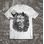 WOLF, weißes Herren-T-Shirt, Druiden-Kollektion