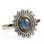 OLYMP, ring, labradorite, silver 925/1000