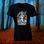 MORANA, Goddess of Death, ladies' black and white T-shirt