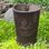 Leather cup for dice brown