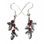 Cranberries, Earrings, silver