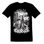 VELES, Slawisches Herren-T-Shirt Naav, schwarz-weiß
