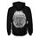 S.P.Q.R. Roman Sweatshirt Naav Reißverschluss s/w
