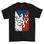 Lion et drapeau tchèque, t-shirt