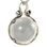 GOTLAND BALL PENDANT, crystal and sterling silver