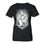SLAVIA Slawisches Damen-T-Shirt schwarz-weiß