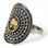 LEMONA, ring, citrine silver 925/1000