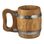 Holzkrug aus Eiche 0,5 L