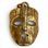 Shaman mask, pendant bronze