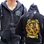 PATRIOT BOHEMIA, hooded sweatshirt with zipper