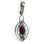 MAIA, pendentif, Almandine et argent