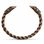 Viking crow bracelet, bronze
