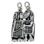 Lovers couple - Vikings, pendant, silver 925/1000