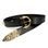 VIKING CEINTURE, Borre Bête, cuir bronze noir