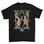 DUEL - medieval Rabbit and Knight, t-shirt, black